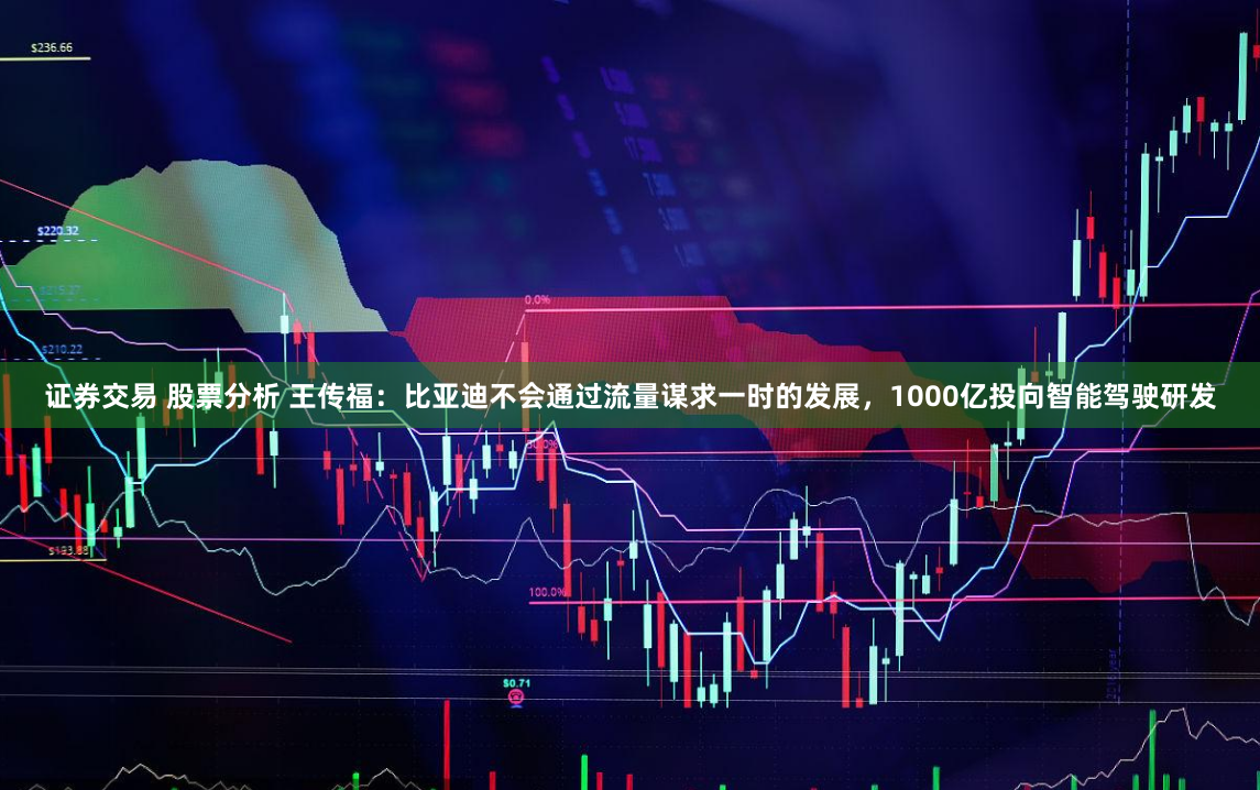 证券交易 股票分析 王传福：比亚迪不会通过流量谋求一时的发展，1000亿投向智能驾驶研发