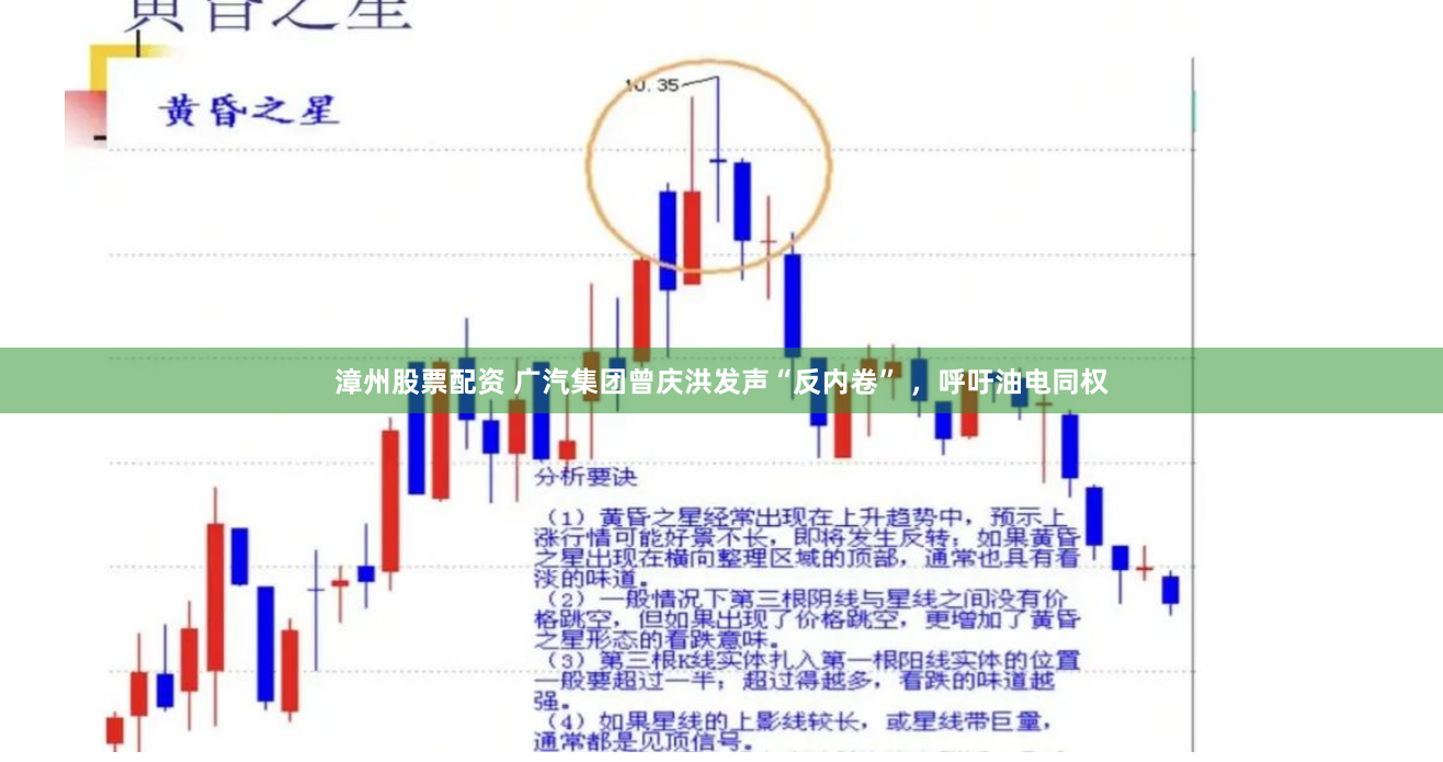漳州股票配资 广汽集团曾庆洪发声“反内卷” ，呼吁油电同权