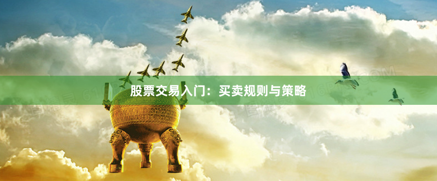 股票交易入门：买卖规则与策略