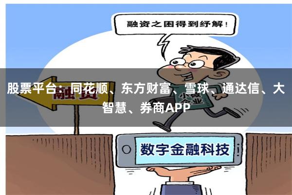 股票平台：同花顺、东方财富、雪球、通达信、大智慧、券商APP